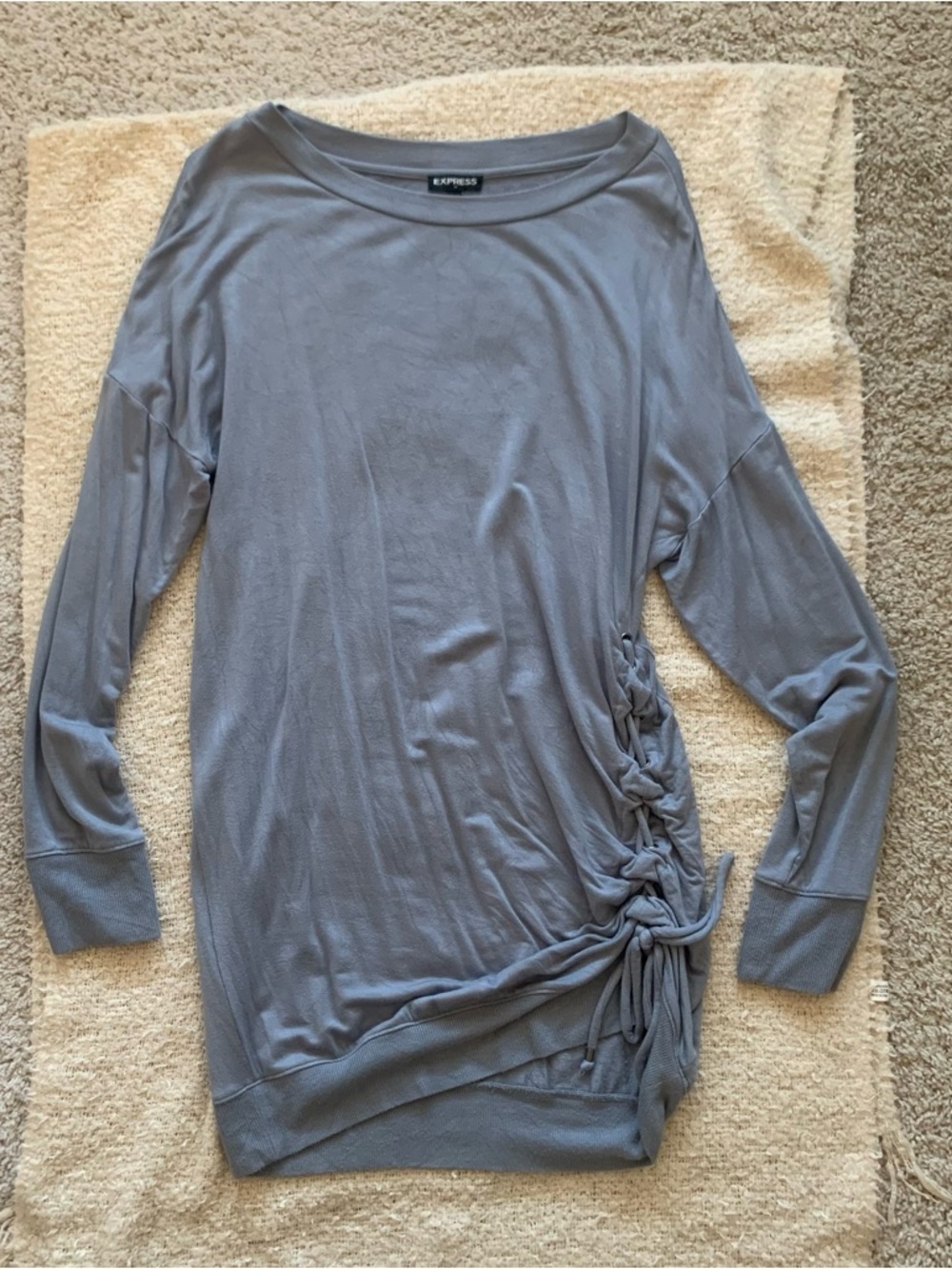 Express comfy lounge sweater dress